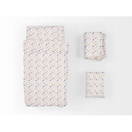 Παπλωματοθήκη Μονή Dimcol Butterfly 49 Rotary Print 160x240