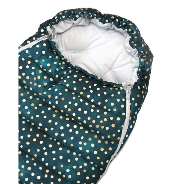 Ποδόσακος Kadaro Green Polka Dots SPW018