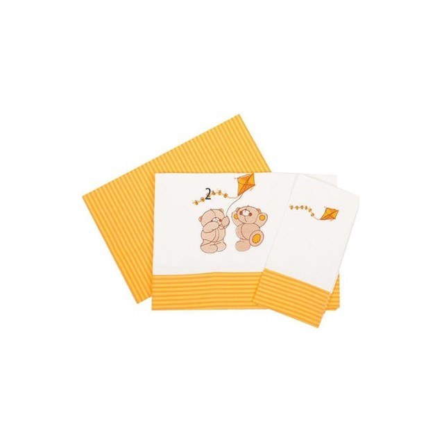 Σετ Σεντόνια Κούνιας 3 Τεμαχίων Dimcol...