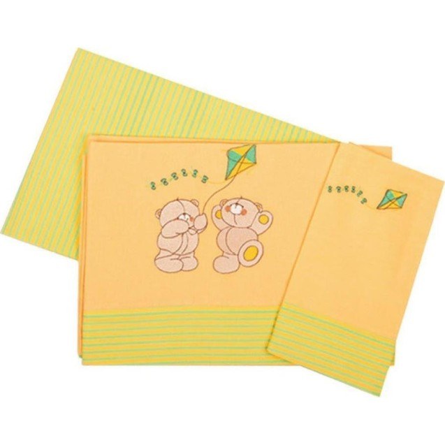 Σετ Σεντόνια Κούνιας 3 Τεμαχίων Dimcol...