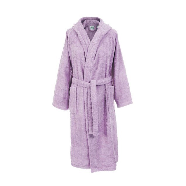 Μπουρνούζι Με Κουκούλα Dimcol 3010 Μωβ