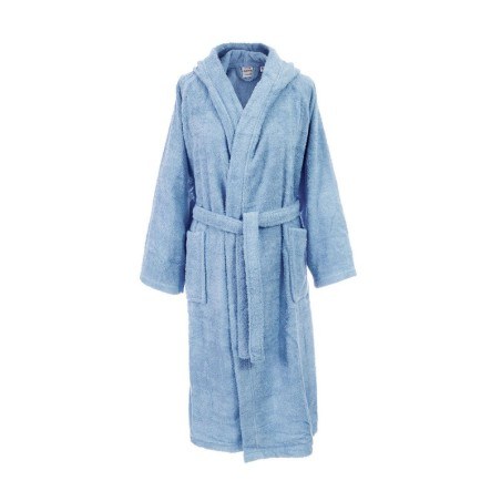 Μπουρνούζι Με Κουκούλα Dimcol 3010 Σιέλ