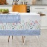 Runner Das Home 0597 Λευκό-Μπλε-Ροζ 40x150