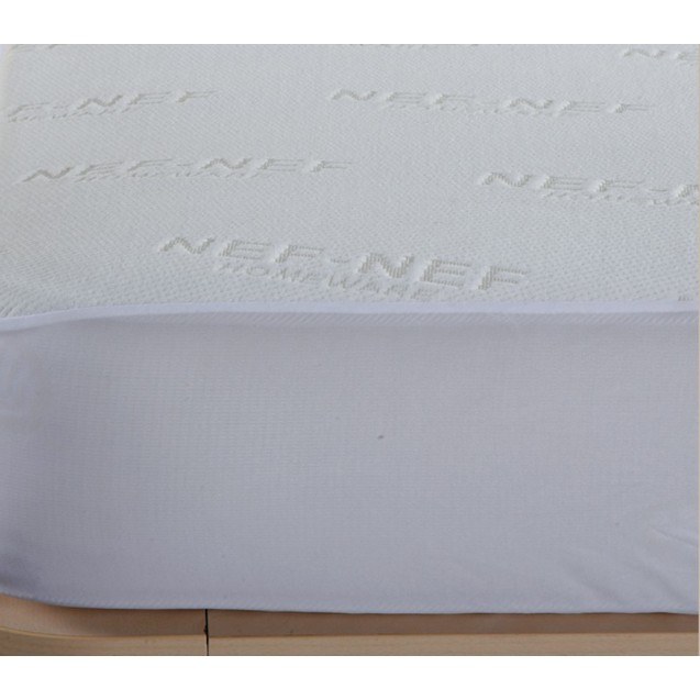 Επίστρωμα NEF-NEF knitted ζακάρ & PU 100x200+30