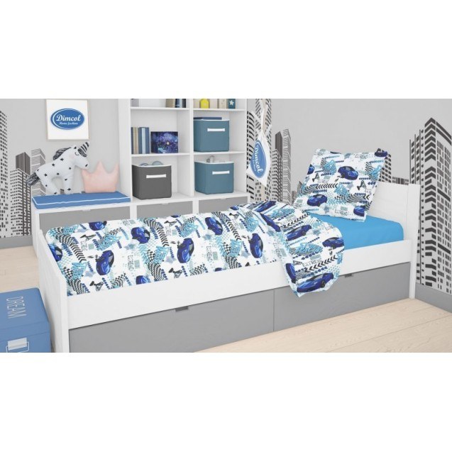 Σετ Σεντόνια Μονά 3 Τεμαχίων Μονή Dimcol Speed...