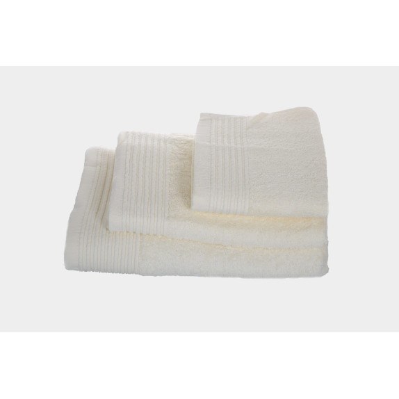 Σετ Πετσέτες 3 Τεμαχίων Anesis Cream