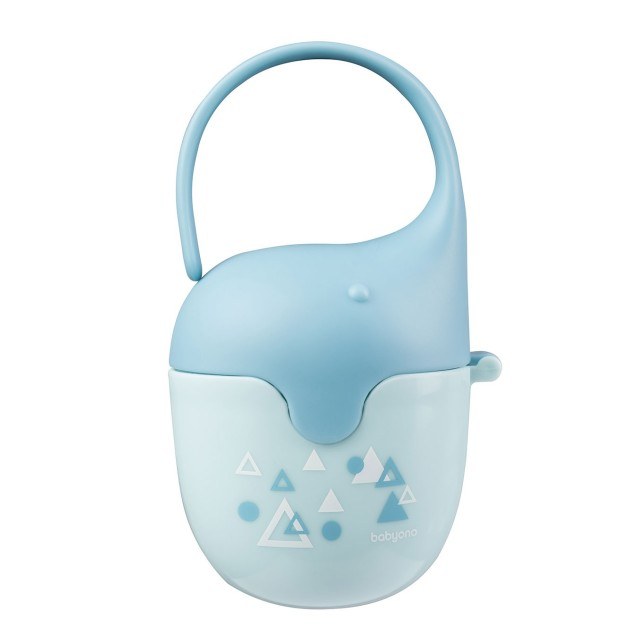 Θήκη Πιπίλας BabyOno Ελεφαντάκι Μπλε BN529/02