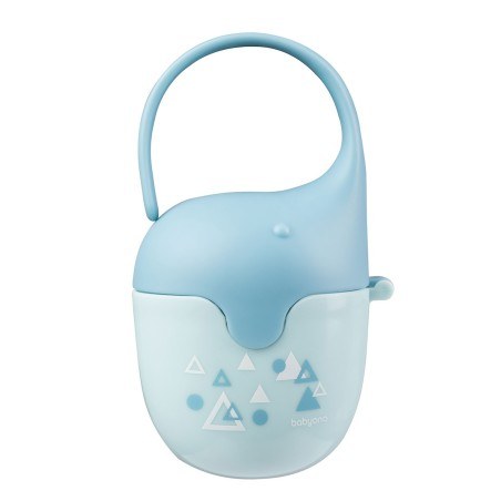 Θήκη Πιπίλας BabyOno Ελεφαντάκι Μπλε BN529/02