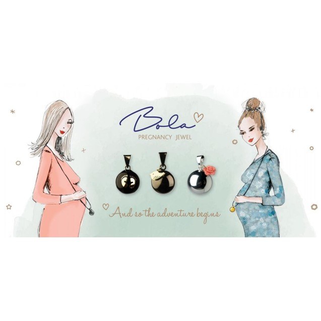 Μενταγιόν Εγκυμοσύνης Babylonia Bola Cherry VK950