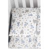 Βρεφική Μαξιλαροθήκη Dimcol Elephant 174 Blue 35x45