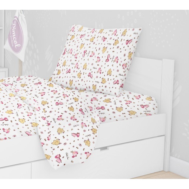 Παπλωματοθήκη Μονή Dimcol Elephant 172 Pink...