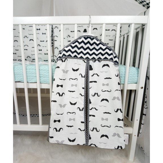 Θήκη Για Πάνες Ninna Nanna Bebe Moustache 55x42