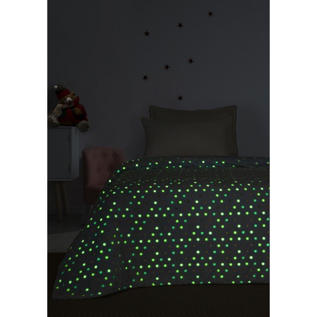 Κουβέρτα Φωσφοριζέ Fleece Ημίδιπλη Palamaiki...