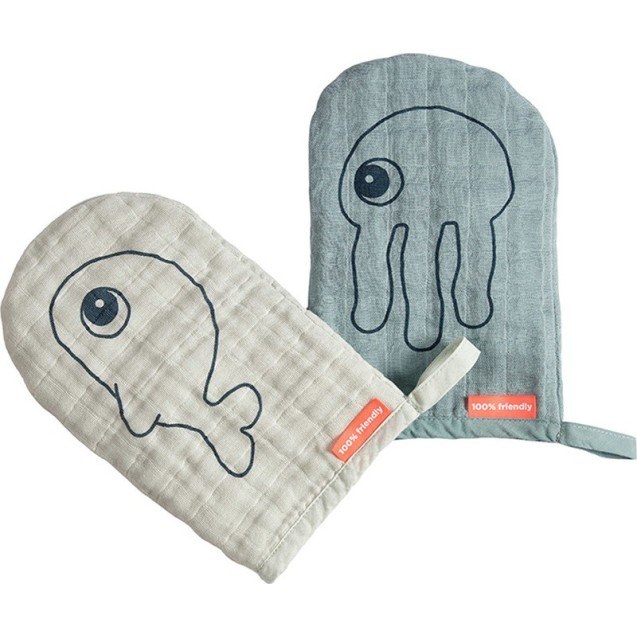 Σετ Γάντια Πλυσίματος 2 Τεμαχίων Done by Deer...