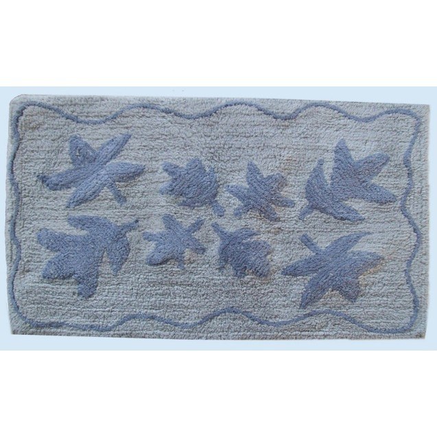 Πατάκι Μπάνιου Dimcol Φύλλο Grey 50x85