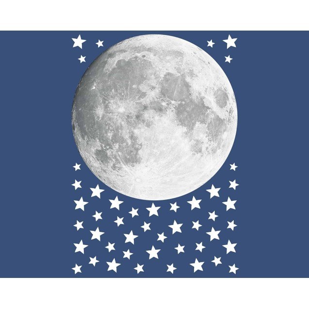 Φωσφορίζοντα Αυτοκόλλητα Τοίχου Ango Moon Large...