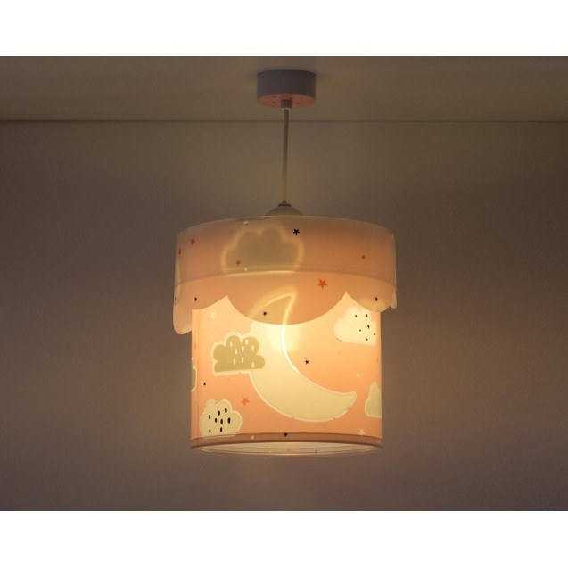 Παιδικό Φωτιστικό Οροφής Ango Moon Pink 61232 S