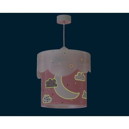 Παιδικό Φωτιστικό Οροφής Ango Moon Pink 61232 S