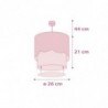 Παιδικό Φωτιστικό Οροφής Ango Moon Pink 61232 S
