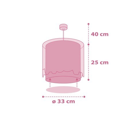 Παιδικό Φωτιστικό Οροφής Ango Little Elephant Pink 61332 S