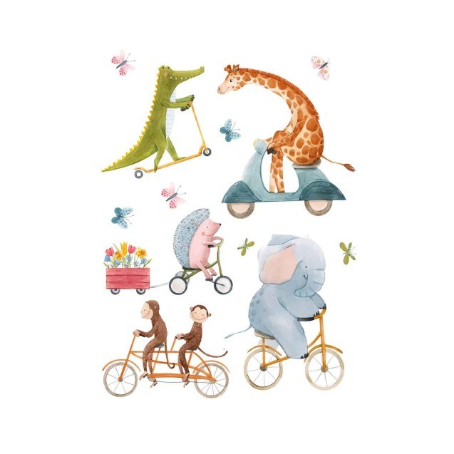 Διακοσμητικά Αυτοκόλλητα Τοίχου Ango Riding...