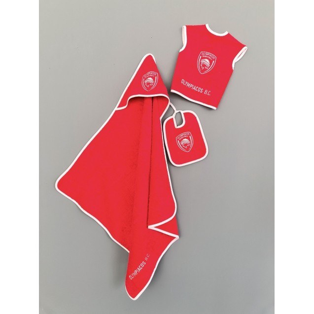 Βρεφικό Σετ Μπάνιου Palamaiki Olympiacos Baby...