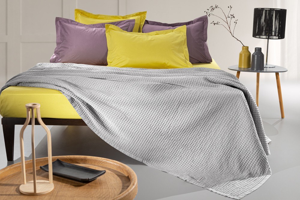 Κουβέρτα Μονή Guy Laroche Eternity Silver 160x240