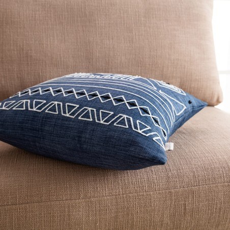 Μαξιλαροθήκη Διακόσμησης Gofis Home Edna 43x43 Blue Jean 162/01