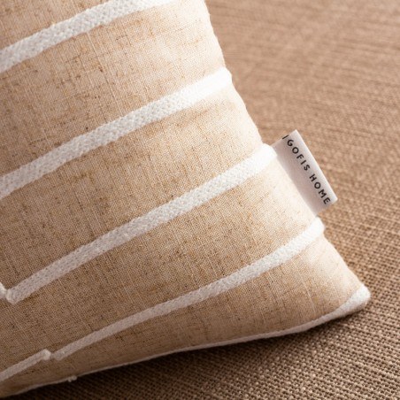 Μαξιλαροθήκη Διακόσμησης Gofis Home Amon 43x43 Λινό 261/06