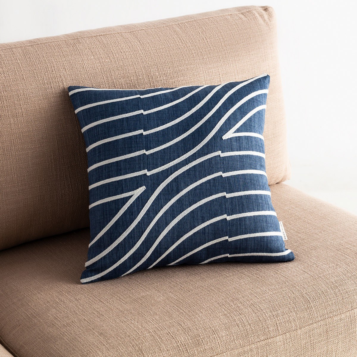 Μαξιλαροθήκη Διακόσμησης Gofis Home Amon 43x43 Blue Jea