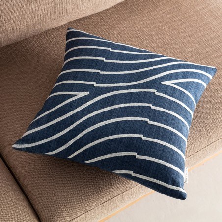 Μαξιλαροθήκη Διακόσμησης Gofis Home Amon 43x43 Blue Jean 261/01