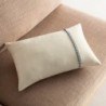 Μαξιλαροθήκη Διακόσμησης Gofis Home Chrome 30x45 Offwhite/Jean 930C/01