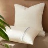 Μαξιλαροθήκη Διακόσμησης Gofis Home Chrome 30x45 Offwhite/Jean 930C/01