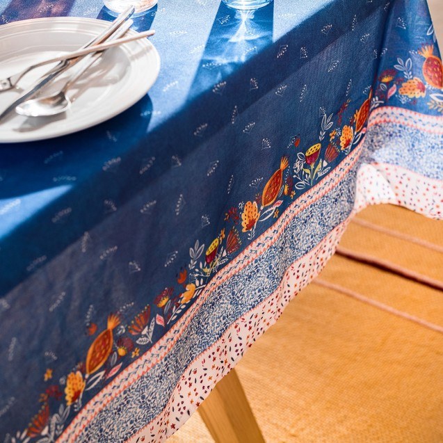 Τραπεζομάντηλο Gofis Home Eris 135x135 Blue...