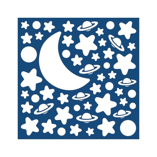 Φωσφορίζοντα Αυτοκόλλητα Τοίχου Ango White...