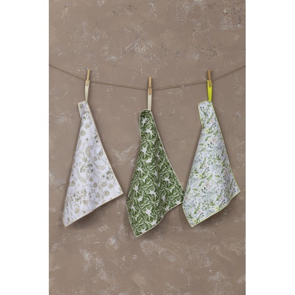 Σετ Πετσέτες Κουζίνας 3 Τεμαχίων Nima Idira 40x60
