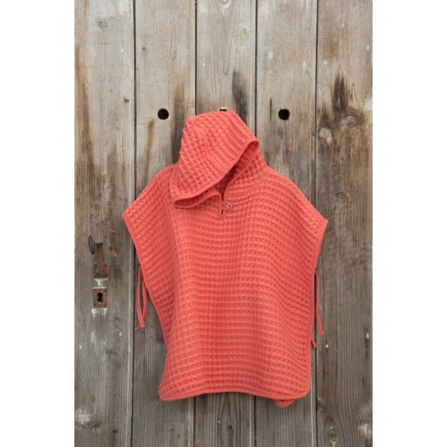 Πόντσο Nima Spicy Coral No 2/4