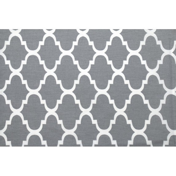 Σεντόνι Λίκνου Dimcol Windows 135 Grey 80x110