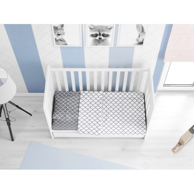 Σετ Σεντόνια Κούνιας 3 Τεμαχίων Dimcol Windows...