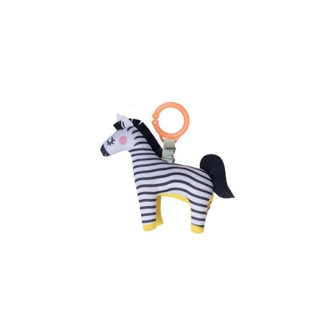 Κουδουνίστρα Taf Toys Dizi The Zebra T-12685