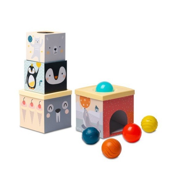 Παιχνίδι στοίβαξης Taf Toys North Pole Ball Drop T-12735