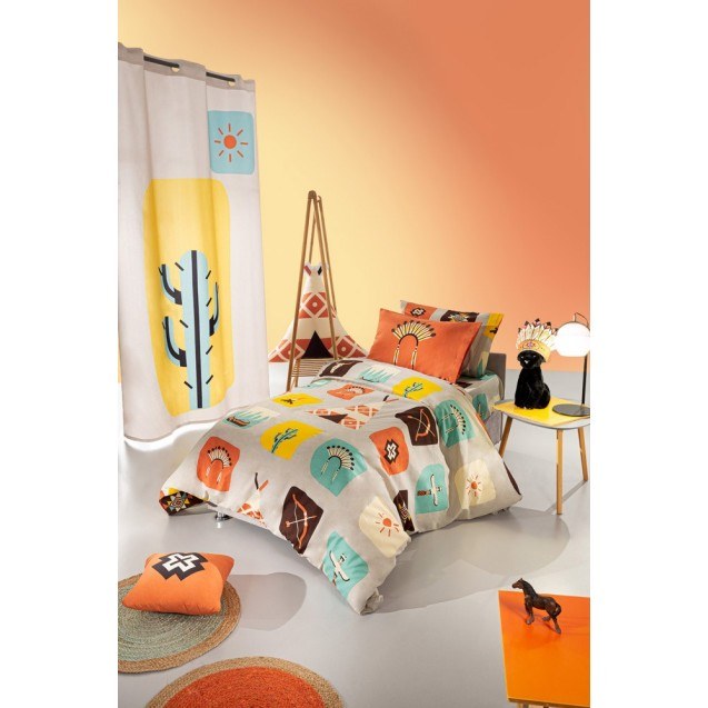 Σετ Σεντόνια Μονά 3 Τεμαχίων Saint Clair Indian...