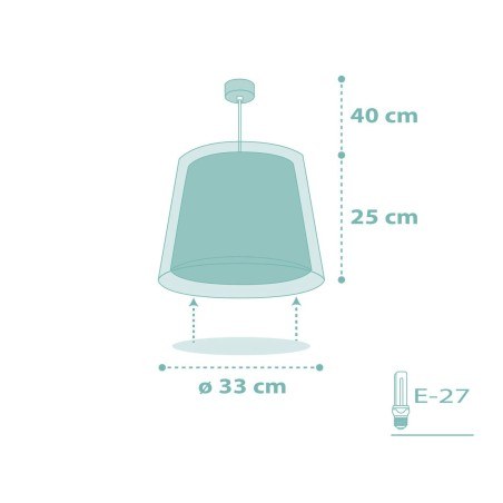 Παιδικό Φωτιστικό Οροφής Ango Dream Flowers Green 817172 H