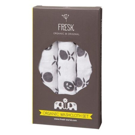 Σετ Πετσετάκια Πλυσίματος 3 Τεμαχίων Fresk Pineapple FR-F112-58