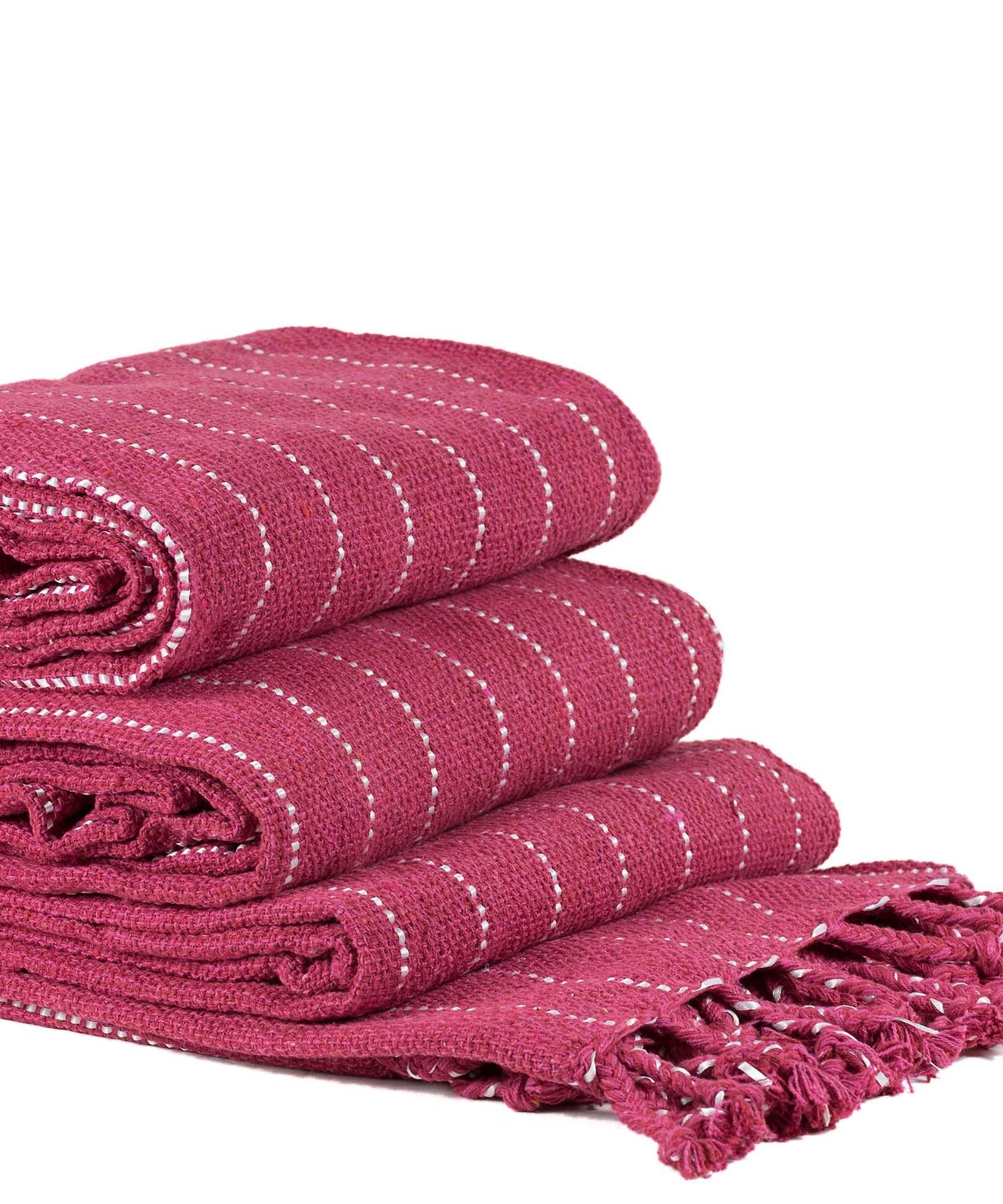 Σετ Ριχτάρια 3 Τεμαχίων Silk Fashion Φούξια