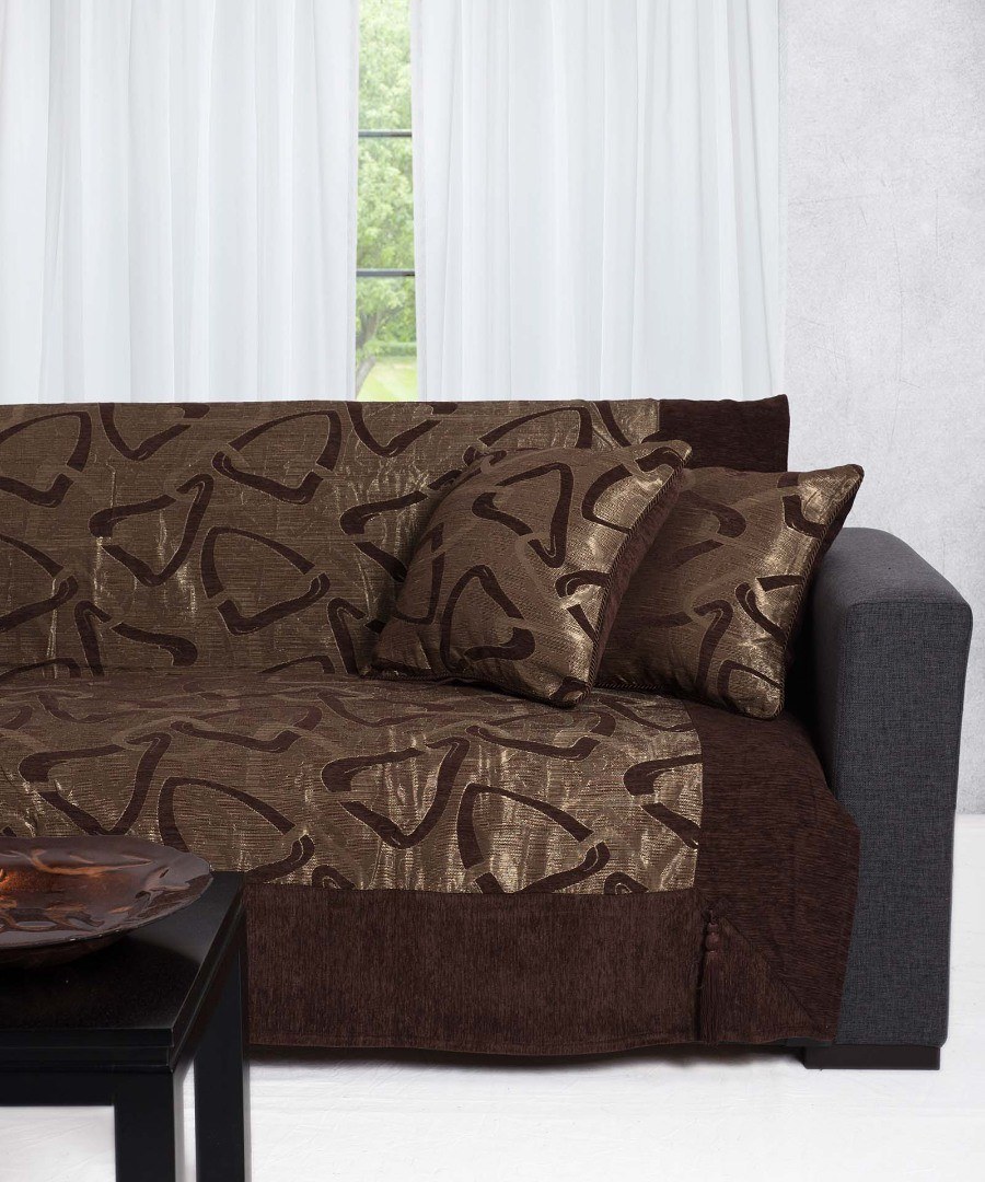 Σετ Ριχτάρια 3 Τεμαχίων Silk Fashion 11230 Καφέ