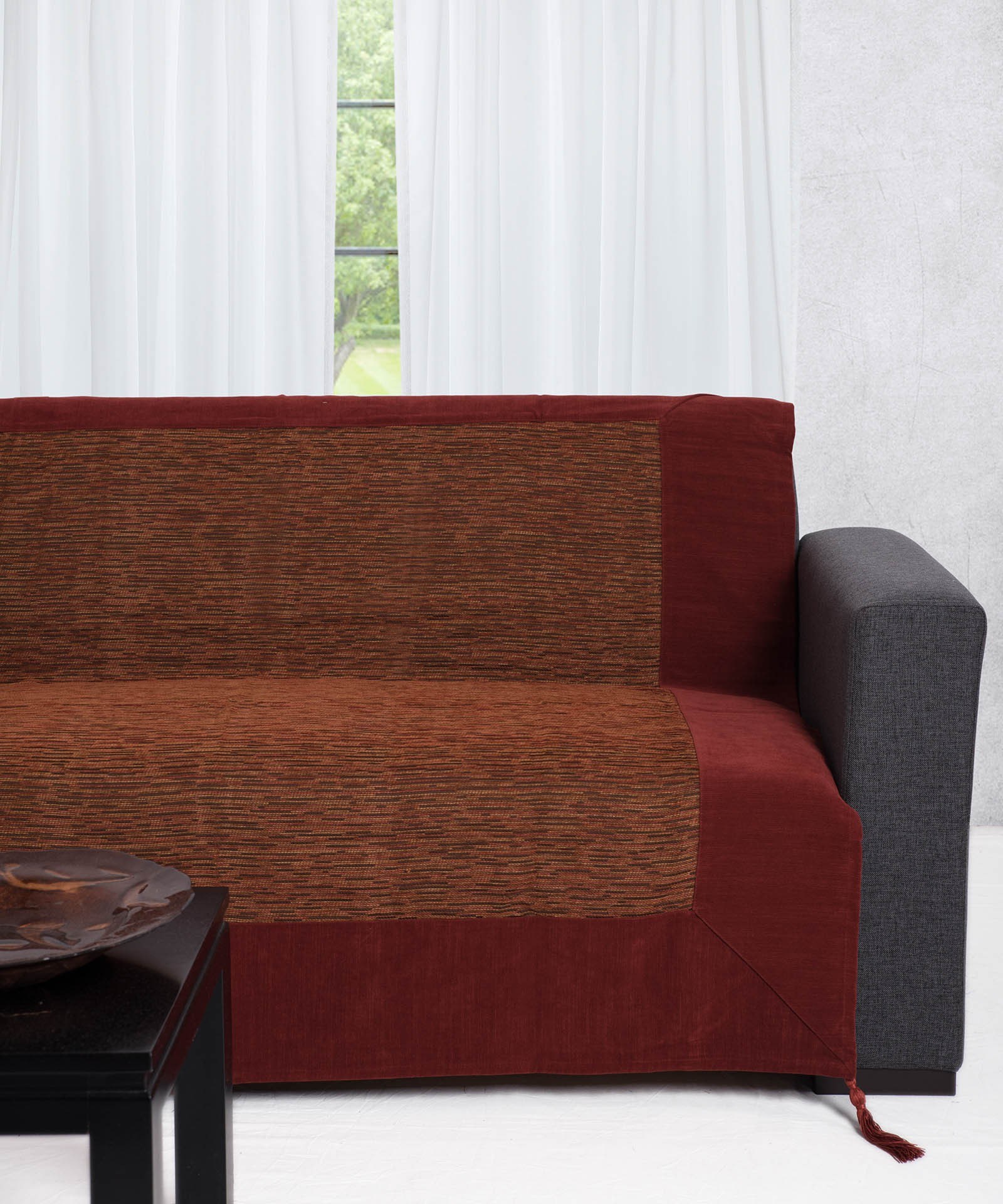 Σετ Ριχτάρια 3 Τεμαχίων Silk Fashion 83 Μπορντώ