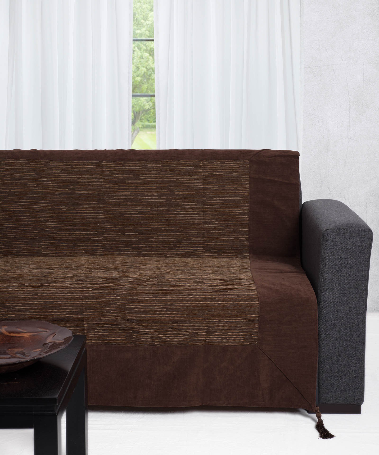 Σετ Ριχτάρια 3 Τεμαχίων Silk Fashion 83 Καφέ