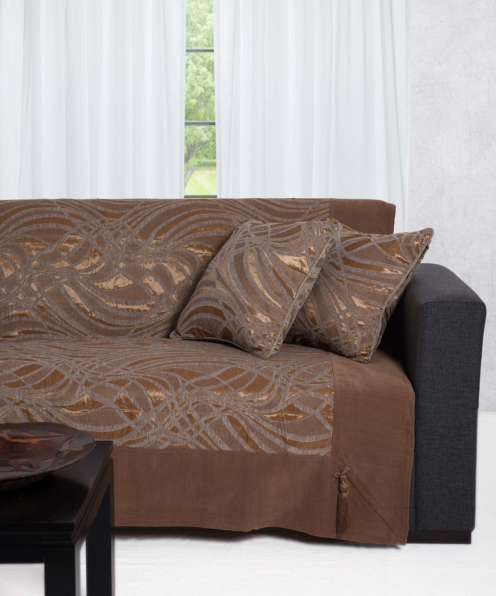 Silk Fashion Σετ Ριχτάρια 3 Τεμαχίων Silk Fashion 911 Γκρί