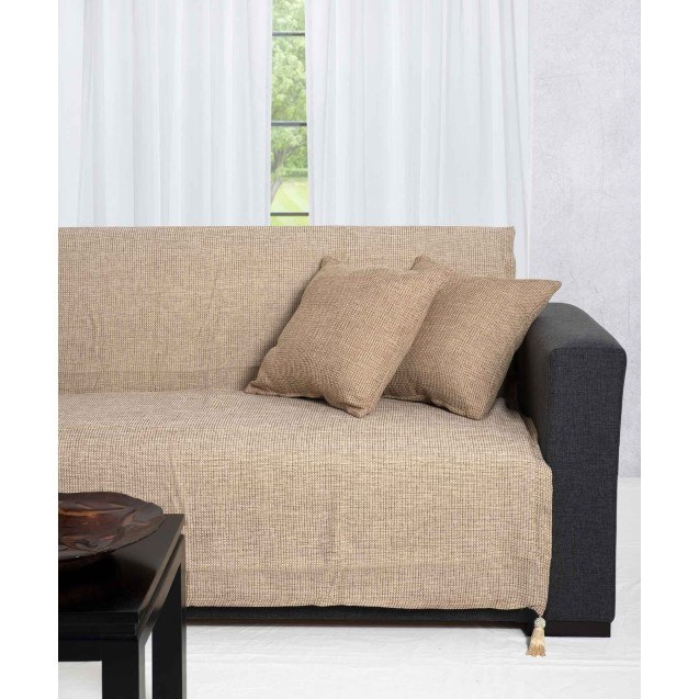 Ριχτάρι Τριθέσιου Silk Fashion 9925 Άμμου 180x300